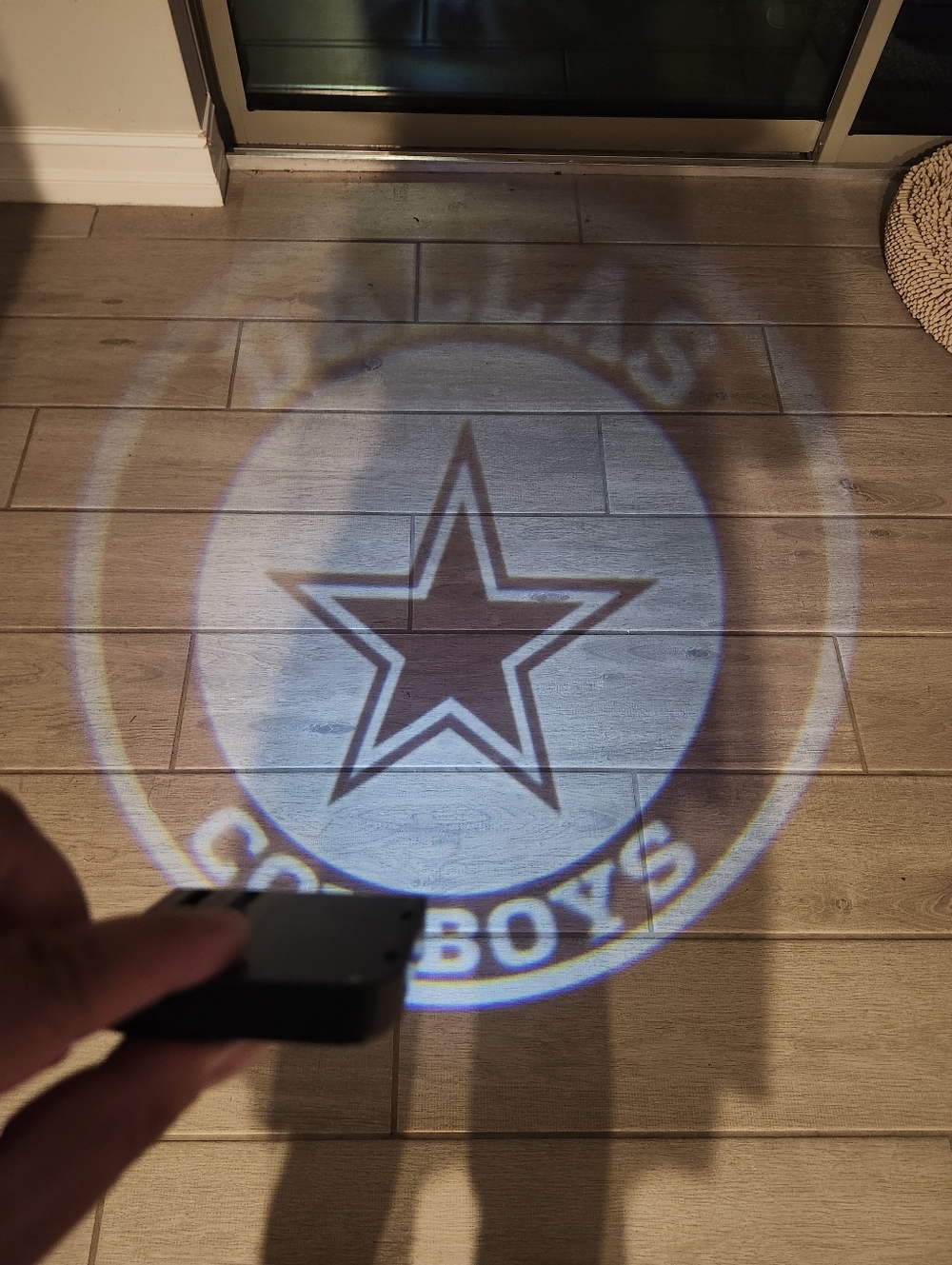 NFL Dallas Cowboys Logo Projector  Courtesy Inside Car Door Lights NEW